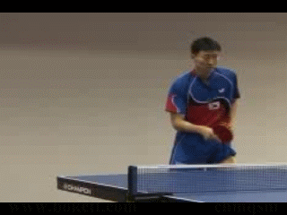 吳尚垠正手搓接正手攻