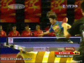 許昕的加轉(zhuǎn)弧圈球技術(shù)