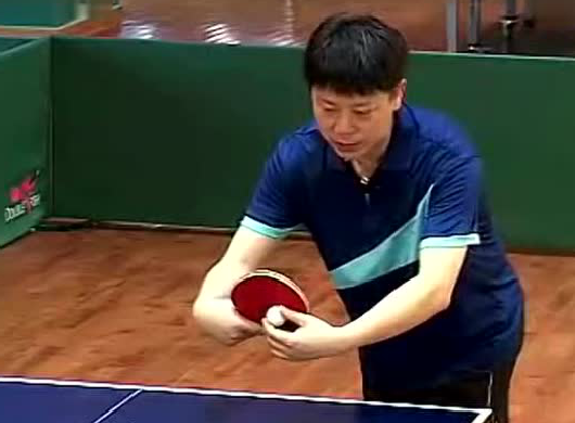 乒乓九級訓練內(nèi)容與達標2-1-2&nbsp;反手推擋或撥球