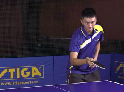 世界冠軍劉偉博士教直板搓球的技術動作要領