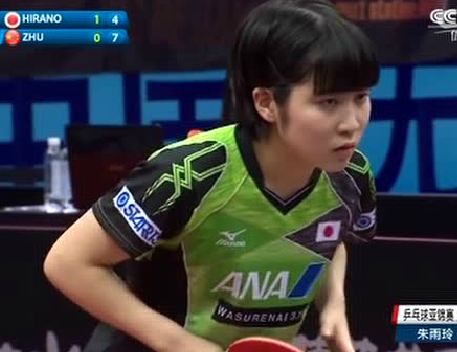 (半決賽視頻)2017亞錦賽女單平野美宇vs朱雨玲