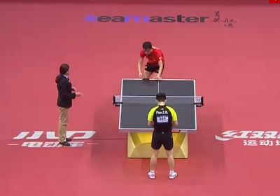 (半決賽視頻)2017亞錦賽男單張繼科1：3樊振東