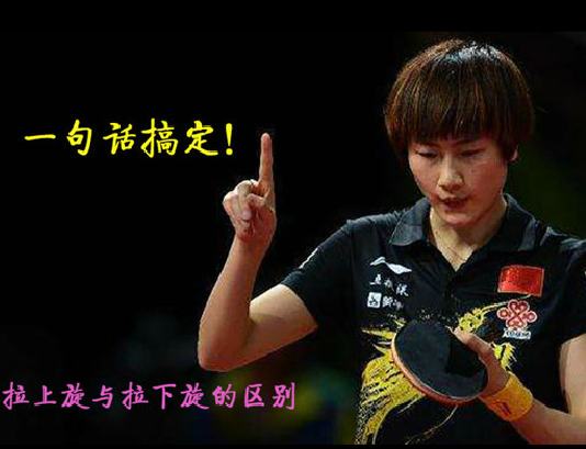(丁寧示范)一句話搞懂：沖上旋與拉下旋的動作區(qū)別！