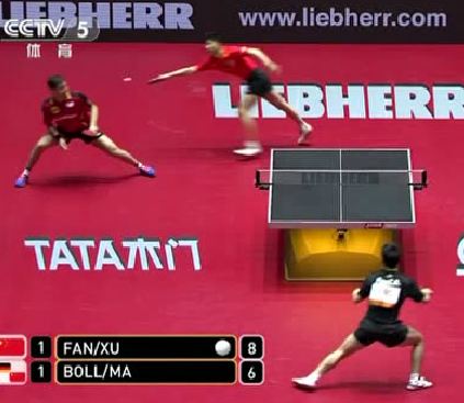 54屆德國(guó)杜塞爾多夫樊振東/許昕4-1馬龍/波爾